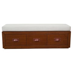 Banc de rangement personnalisé Baxter par foley&cox HOME