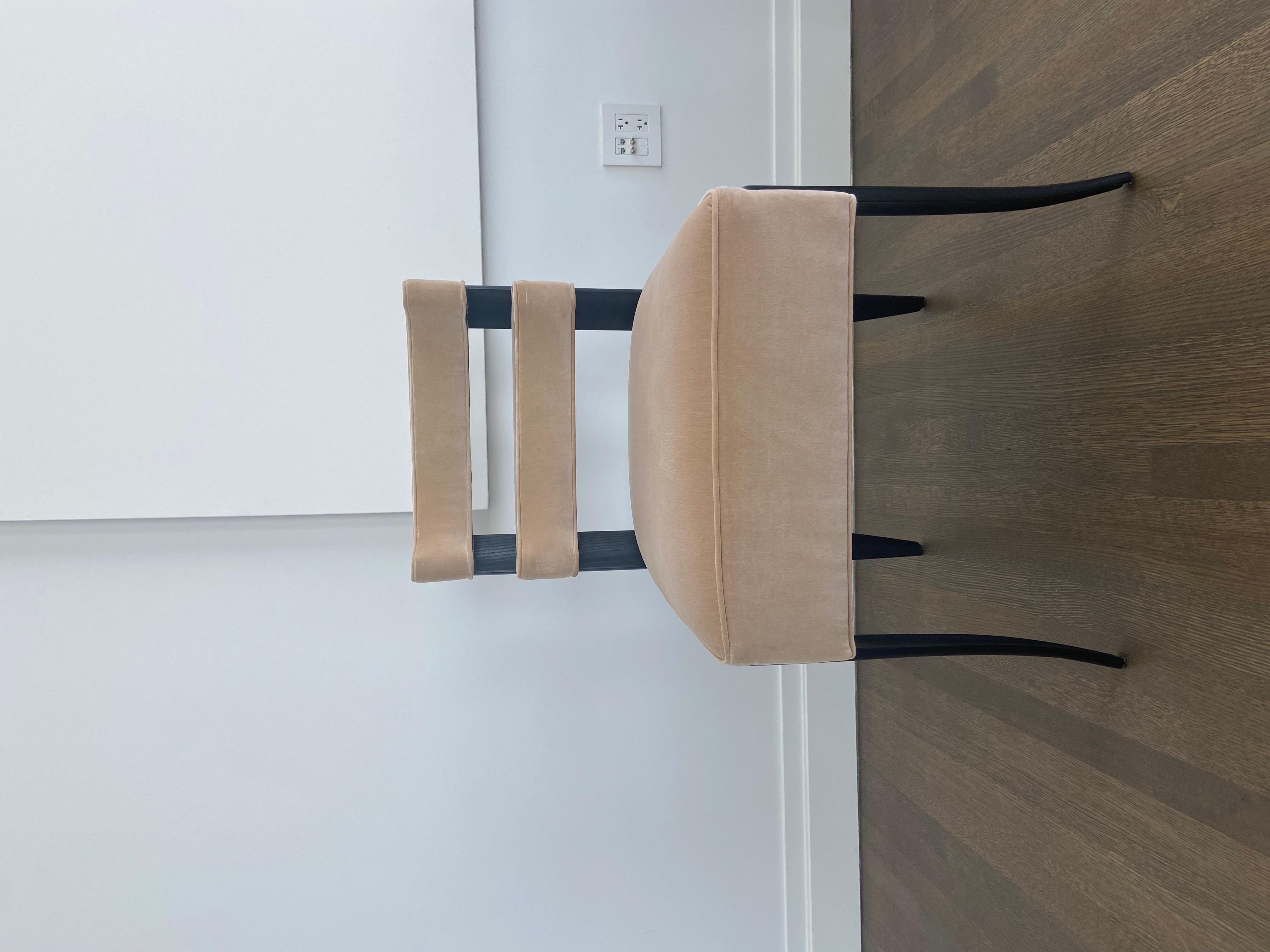 Custom Studio Van Den Akker Dining Chairs (8)