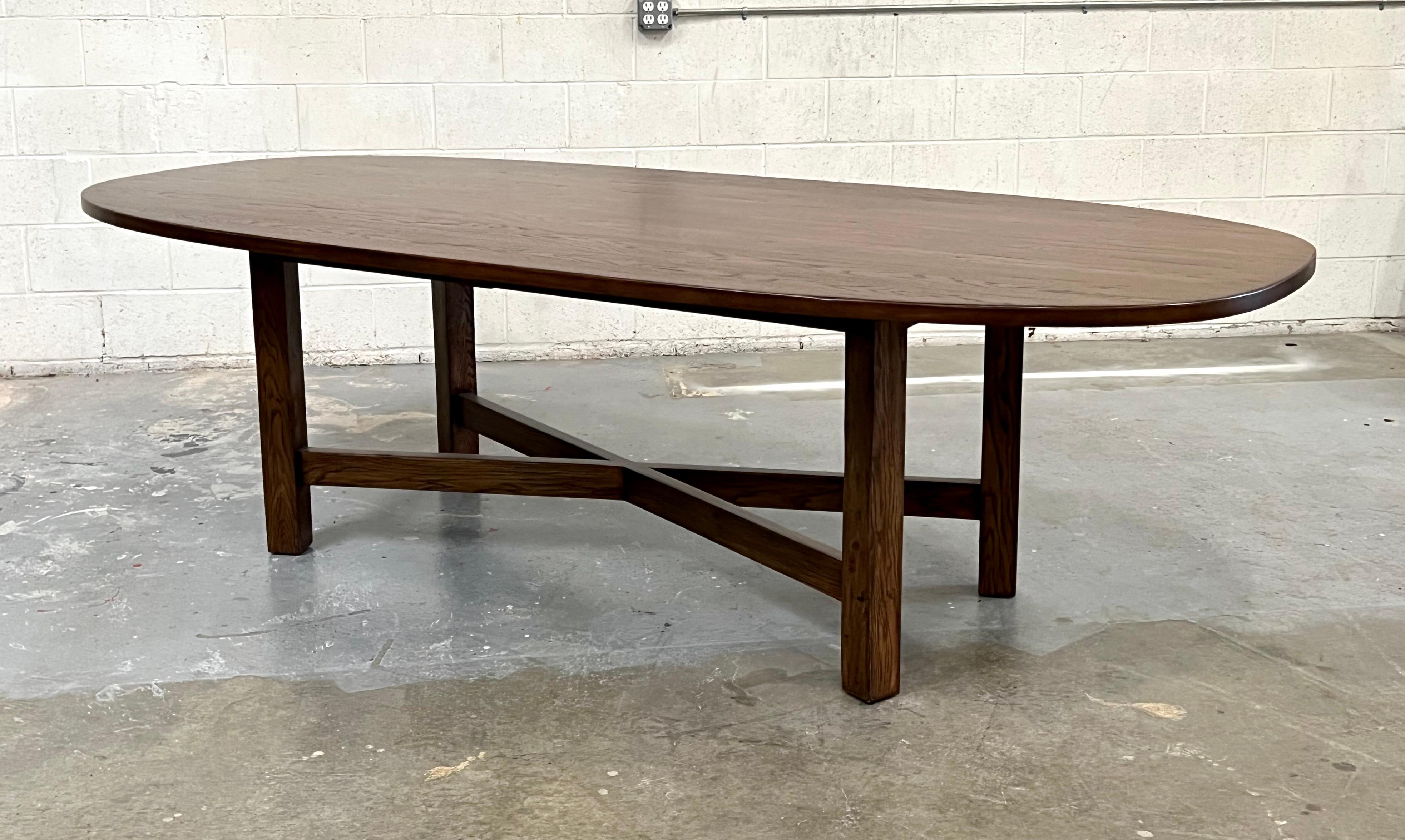 American Ulla Dining Table made from White Oak (Custom) For Sale