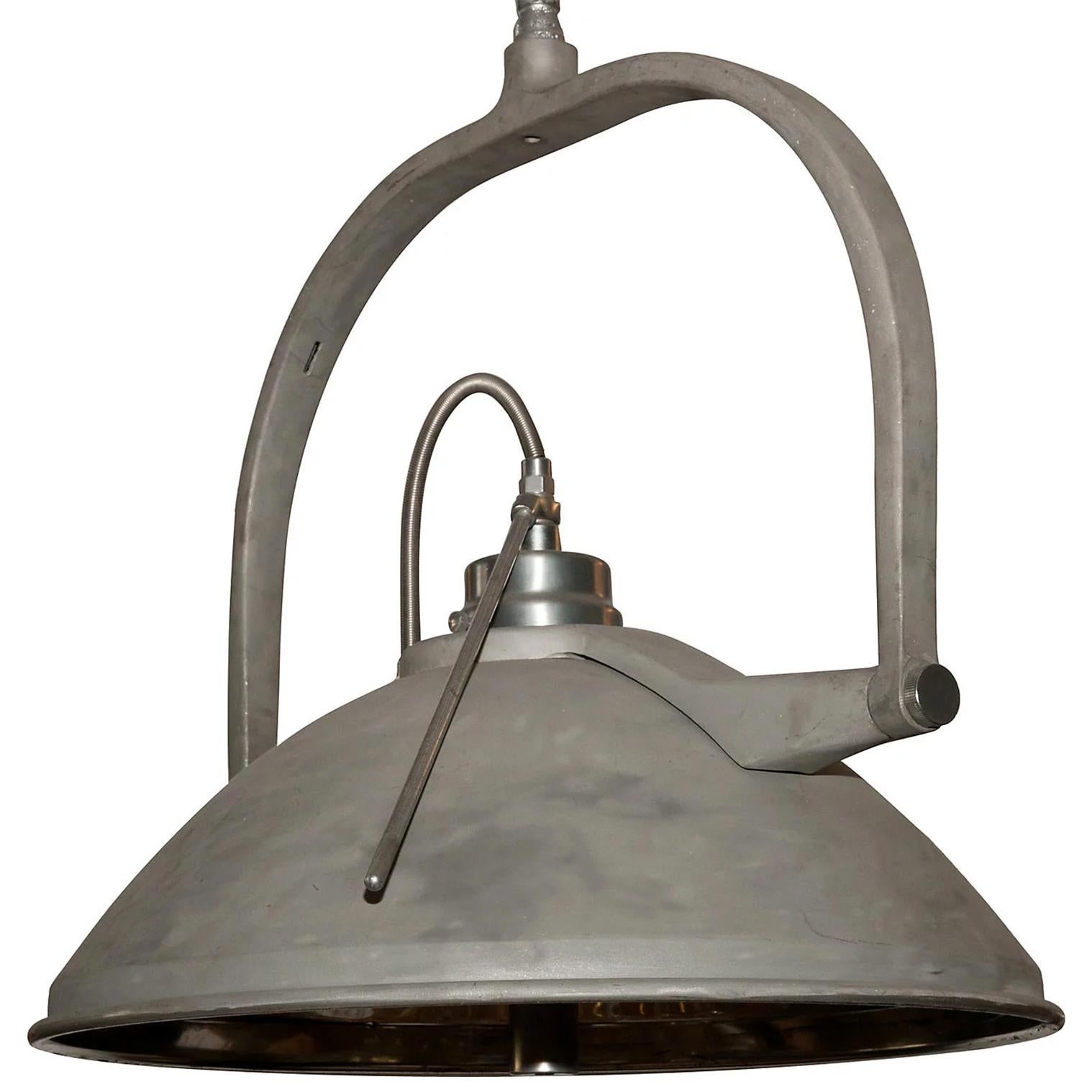 Custom Surgical Pendant Lamp In Fair Condition For Sale In San Francisco, CA