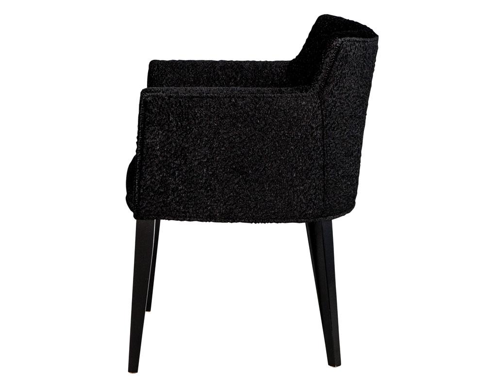 Custom Tonio Modern Dining Chairs In New Condition For Sale In North York, ON