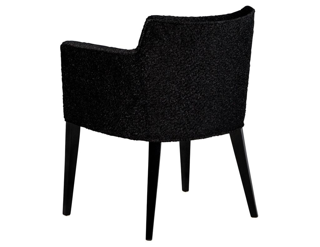 Contemporary Custom Tonio Modern Dining Chairs For Sale