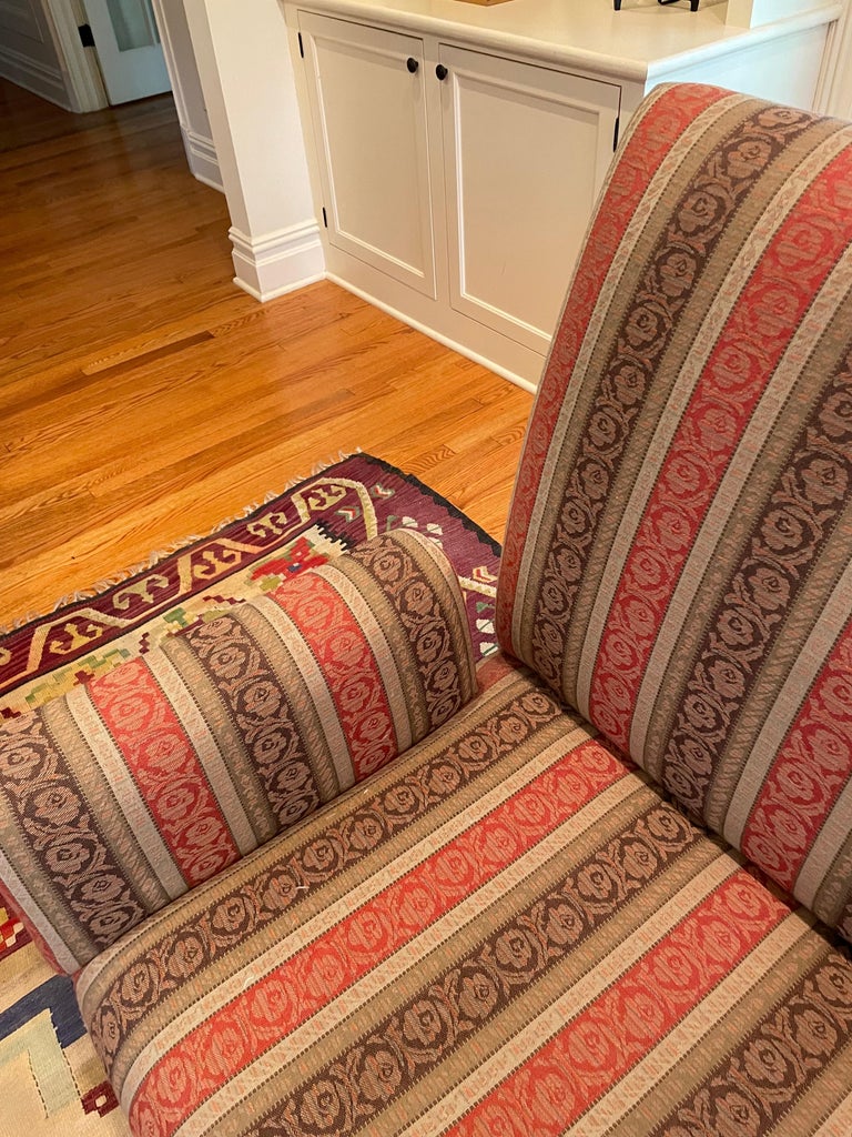 Custom Top of the Line New York High Back Sofa For Sale at 1stDibs