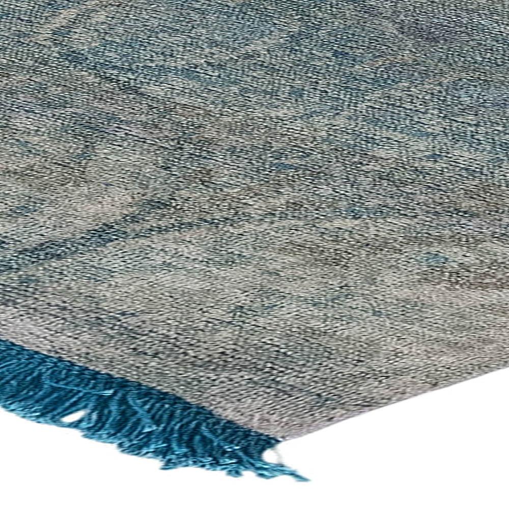 Maßgefertigter traditioneller handgeknüpfter Teppich aus Seide und Wolle von Doris Leslie Blau im Angebot 2