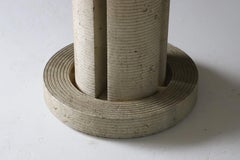 Custom Travertine Base For Alexandra