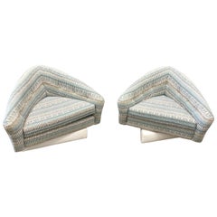 Custom Triangular Swivel Chairs