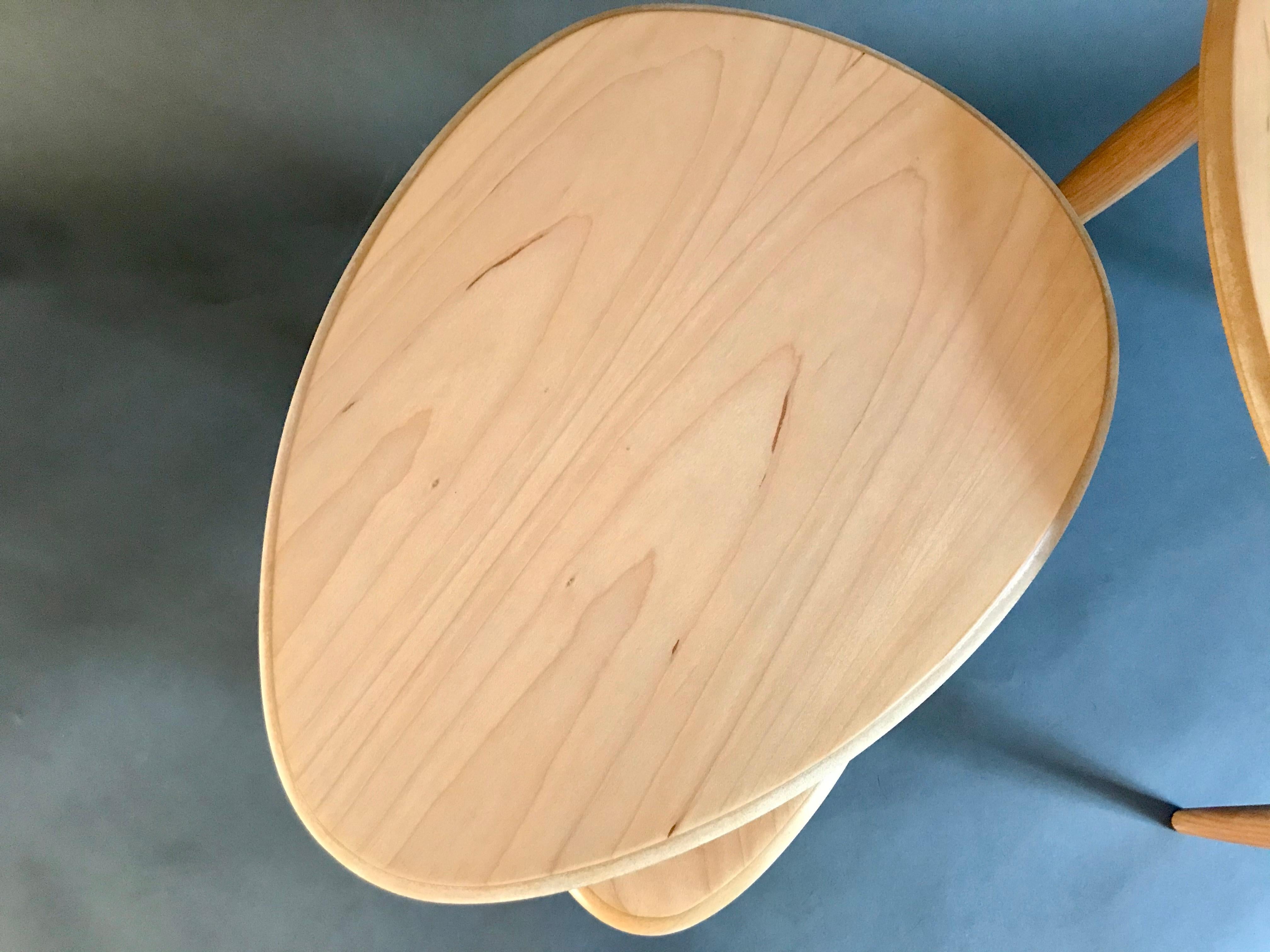 Custom Tripod Oval Nesting Tables 4