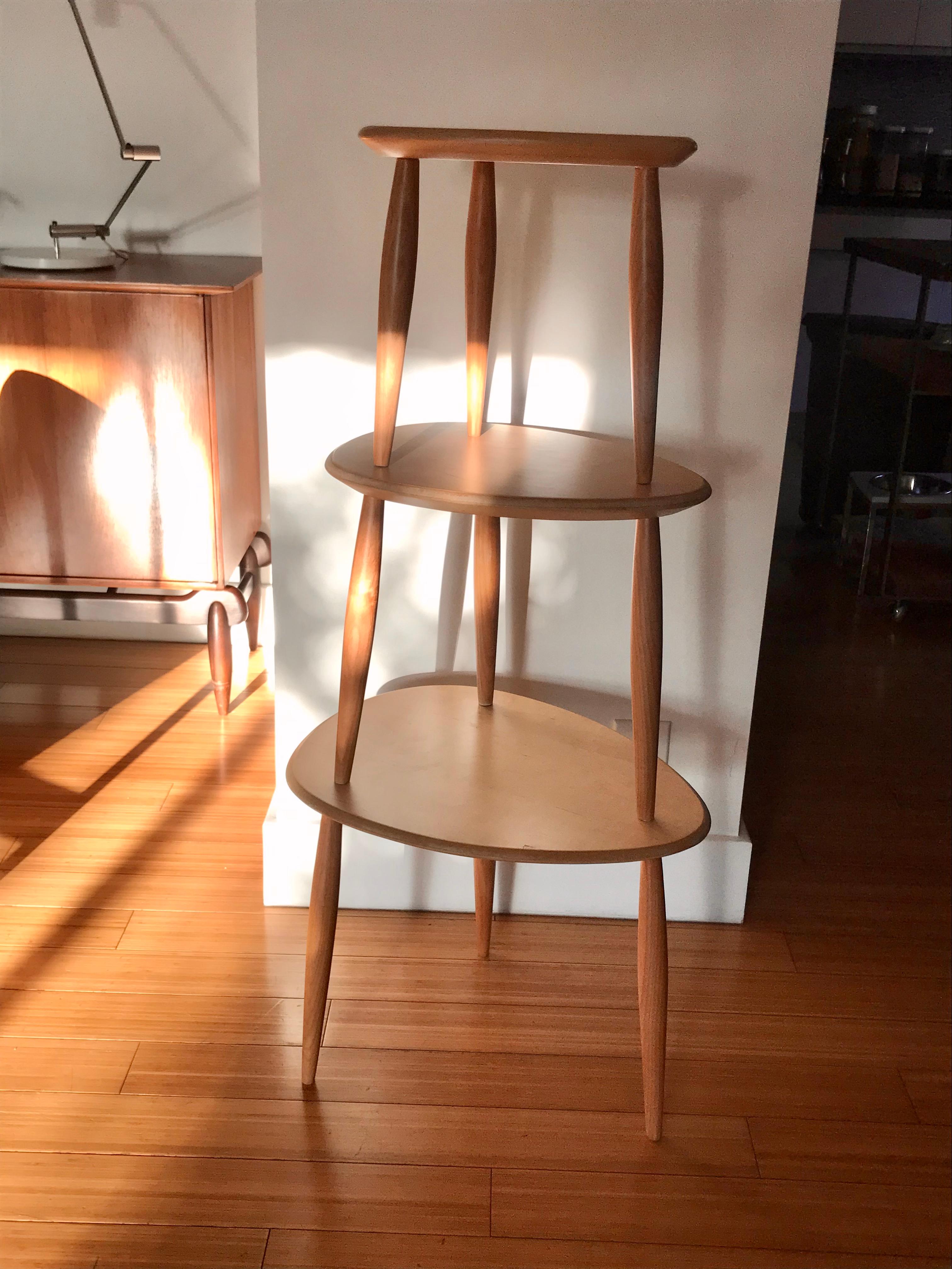 Custom Tripod Oval Nesting Tables 7