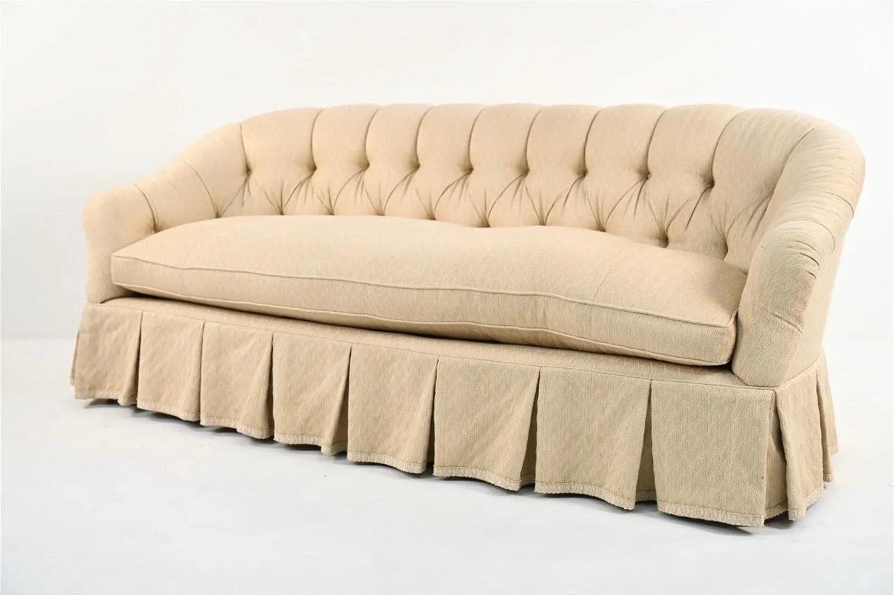 traditional sofas with skirts