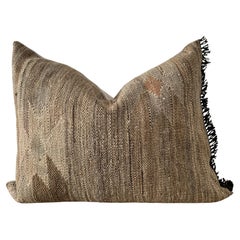 Custom Turkish Kilim Rug Wool Pillow with Insert