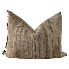 Custom Turkish Kilim Rug Wool Pillow with Insert