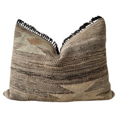 Custom Turkish Kilim Rug Wool Pillow with Insert