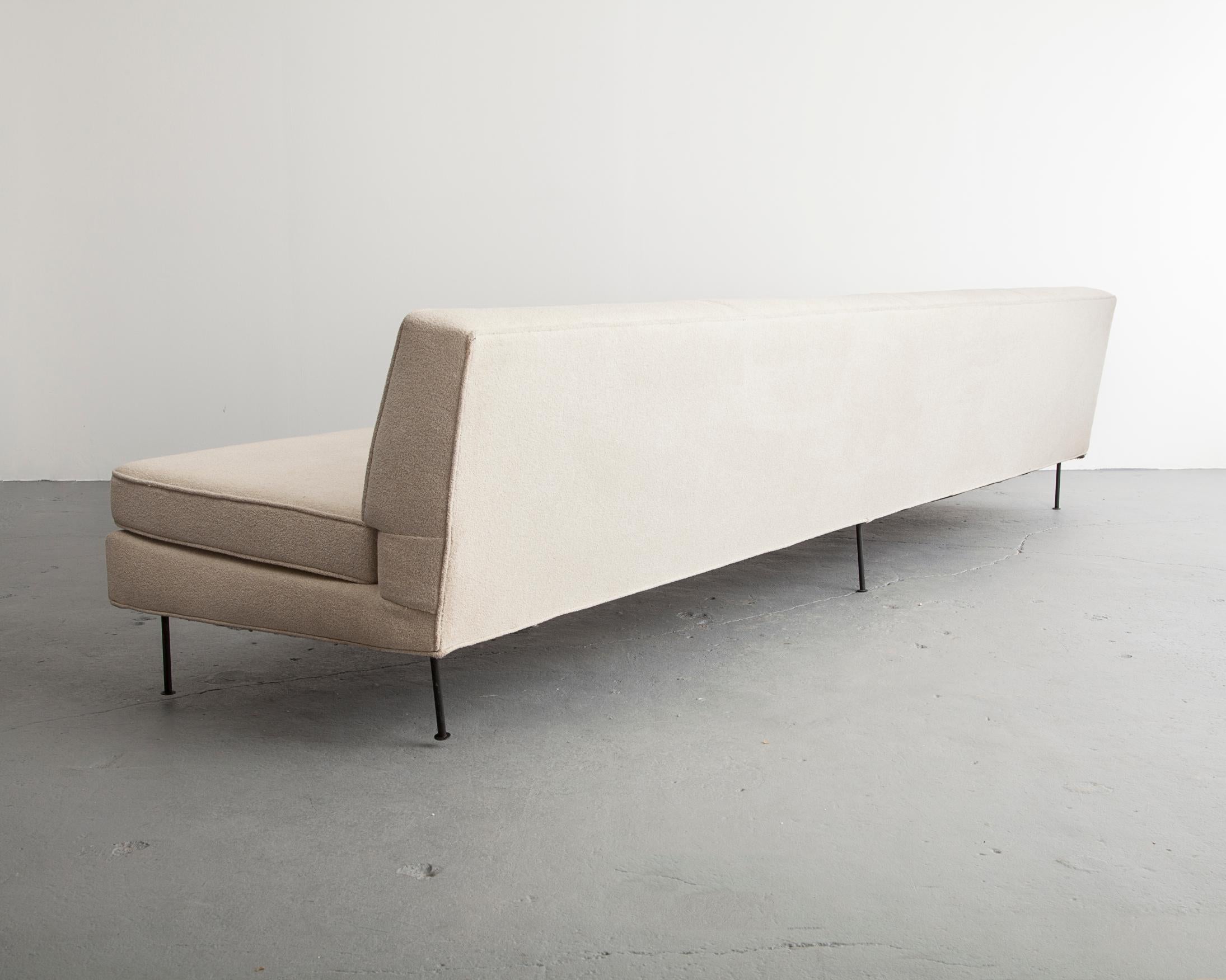 Custom Upholstered Four-Seat Sofa by Greta Magnusson Grossman In Good Condition In New York, NY