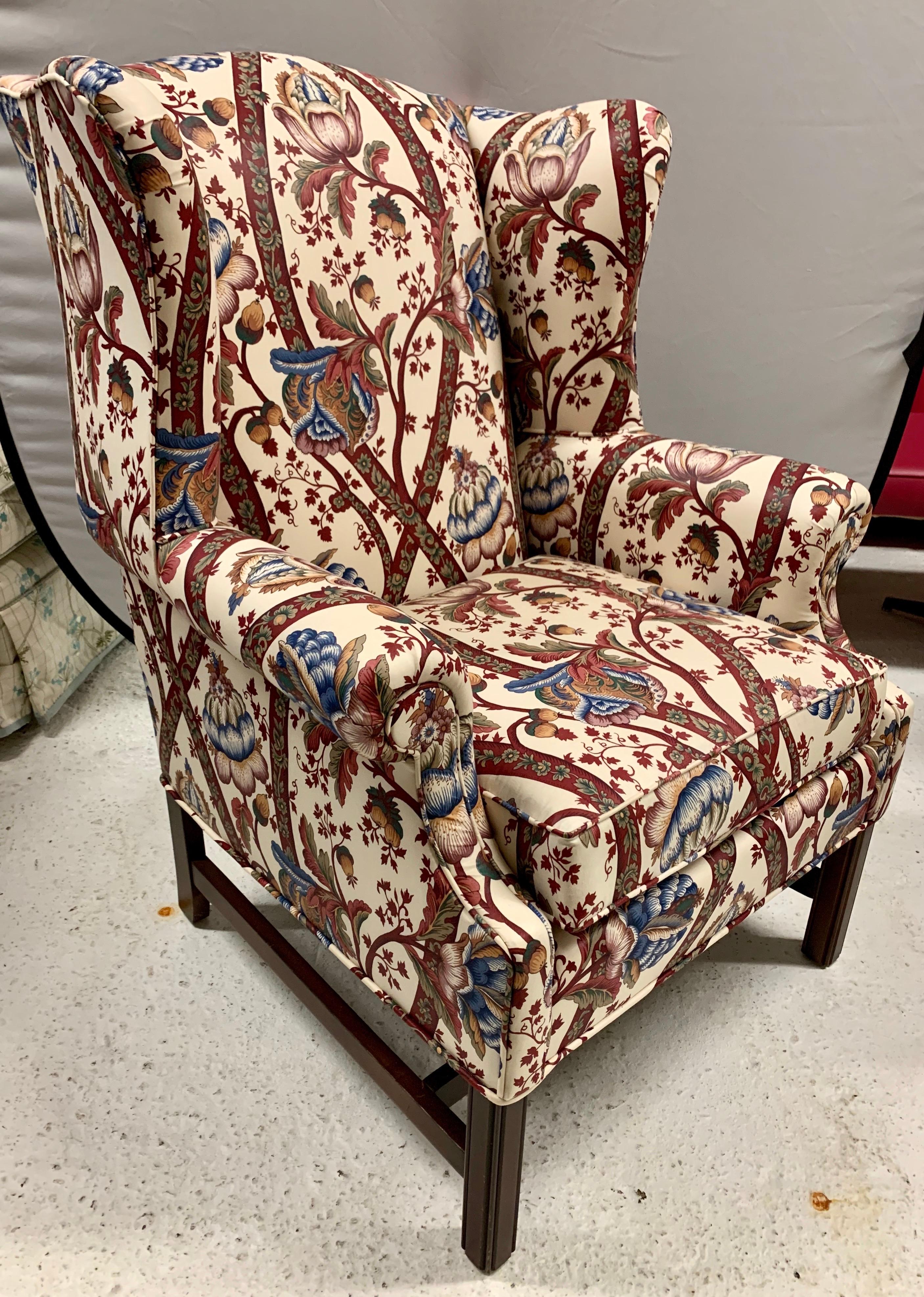 wingback chair dimensions