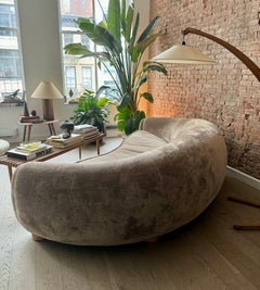 Custom Upholstered French 1940s Sofa