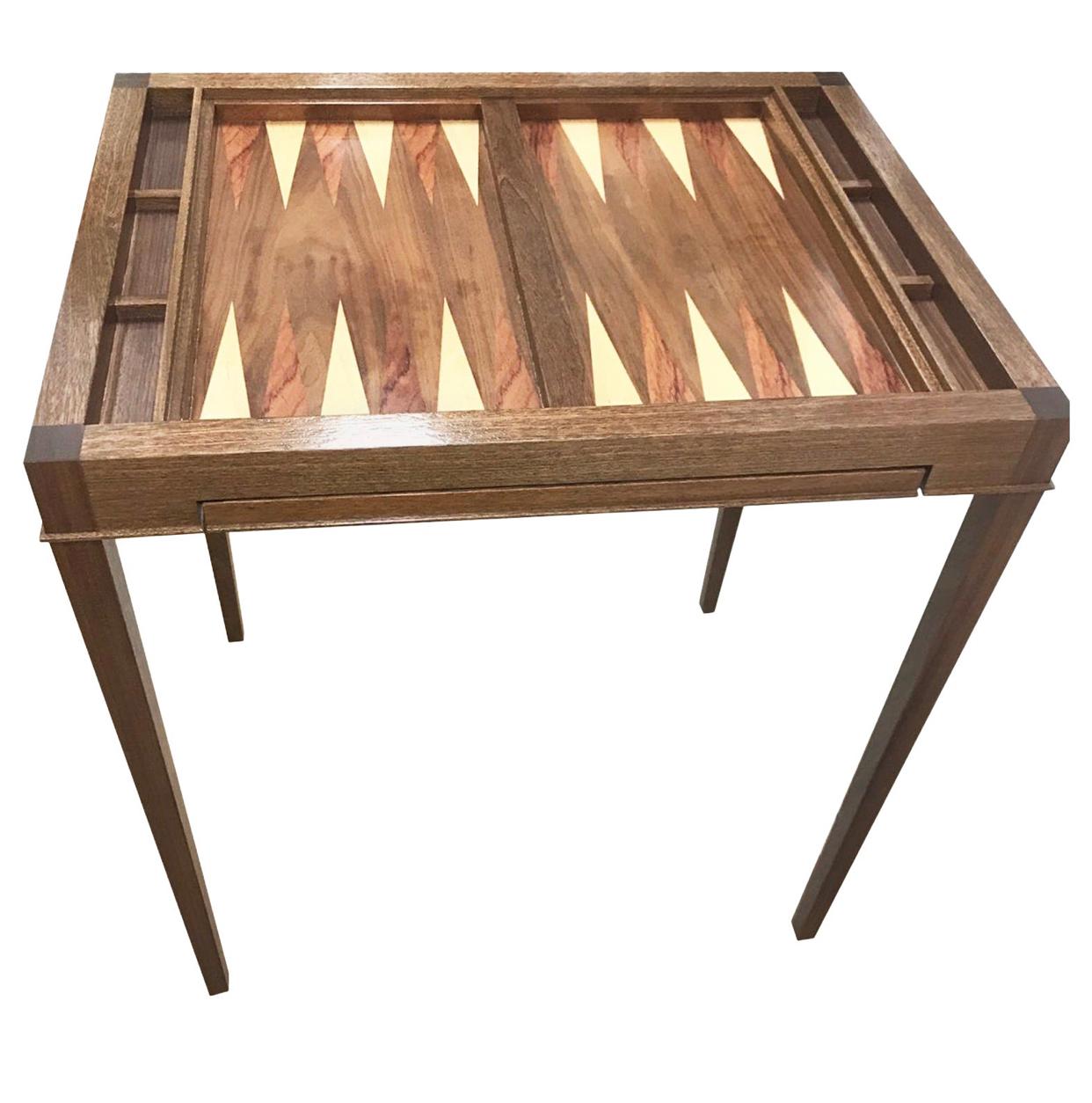 luxury backgammon table