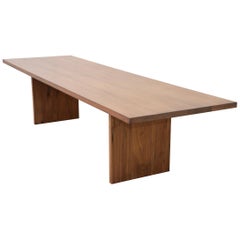 Mesa de comedor de nogal a medida