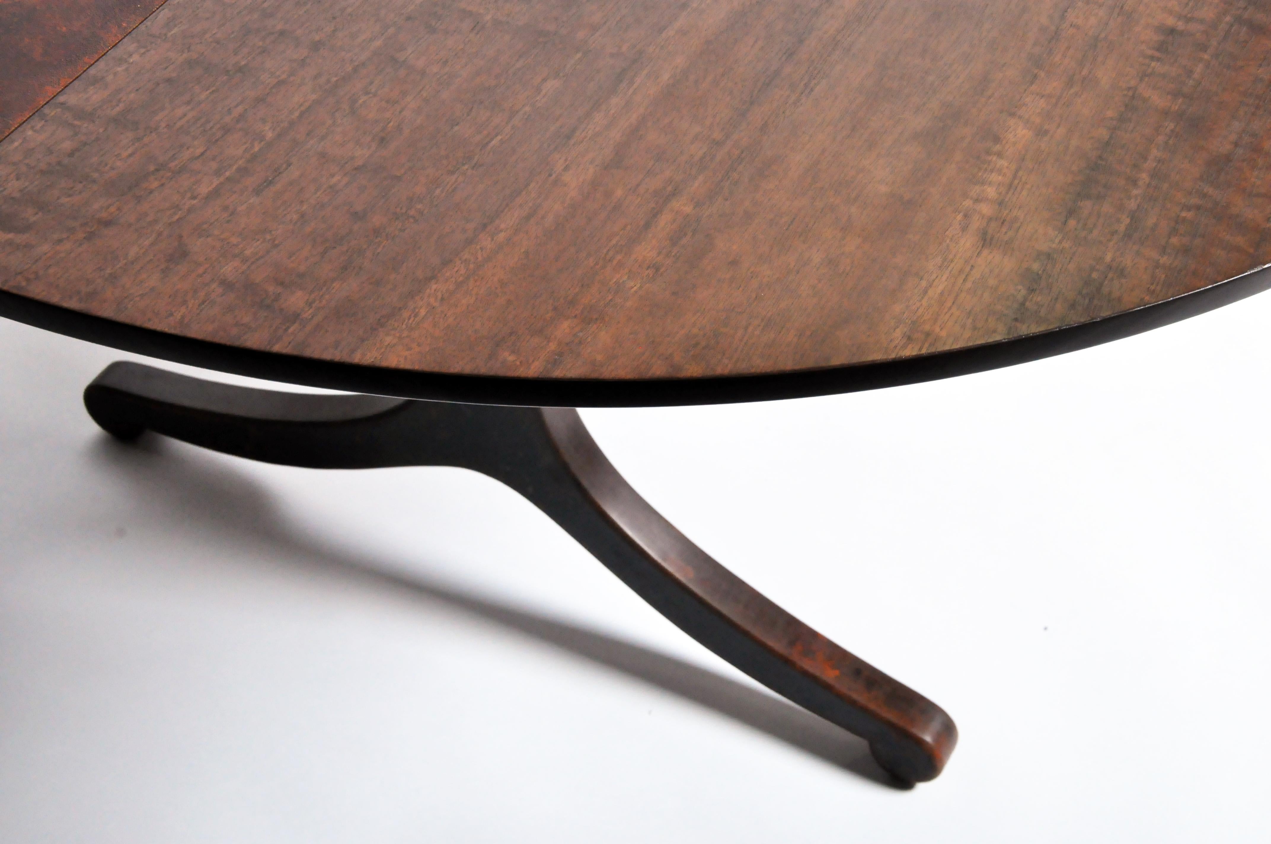 Custom Walnut Table by Modern Industry for the Golden Triangle Chicago 7