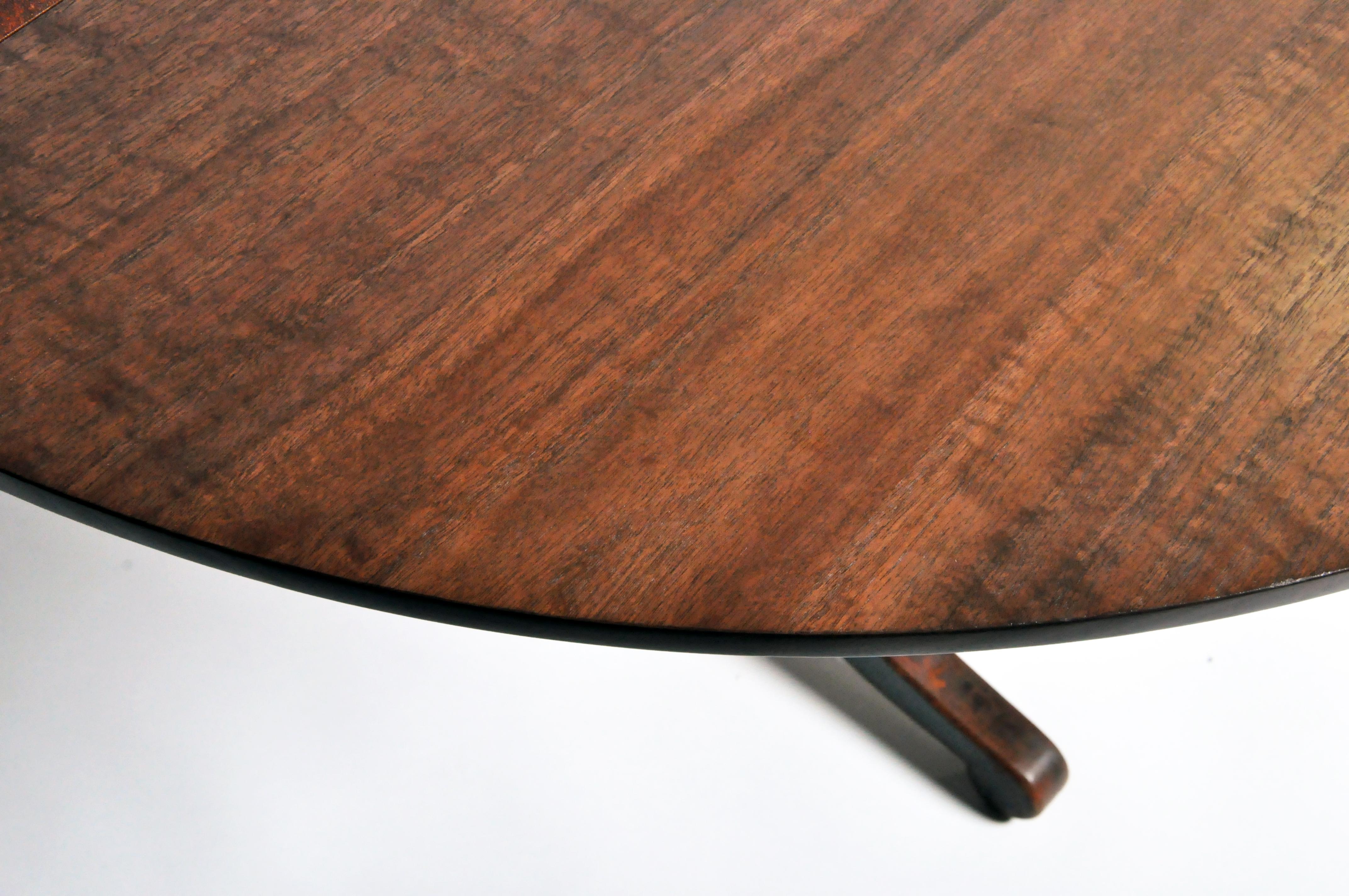 Custom Walnut Table by Modern Industry for the Golden Triangle Chicago 8