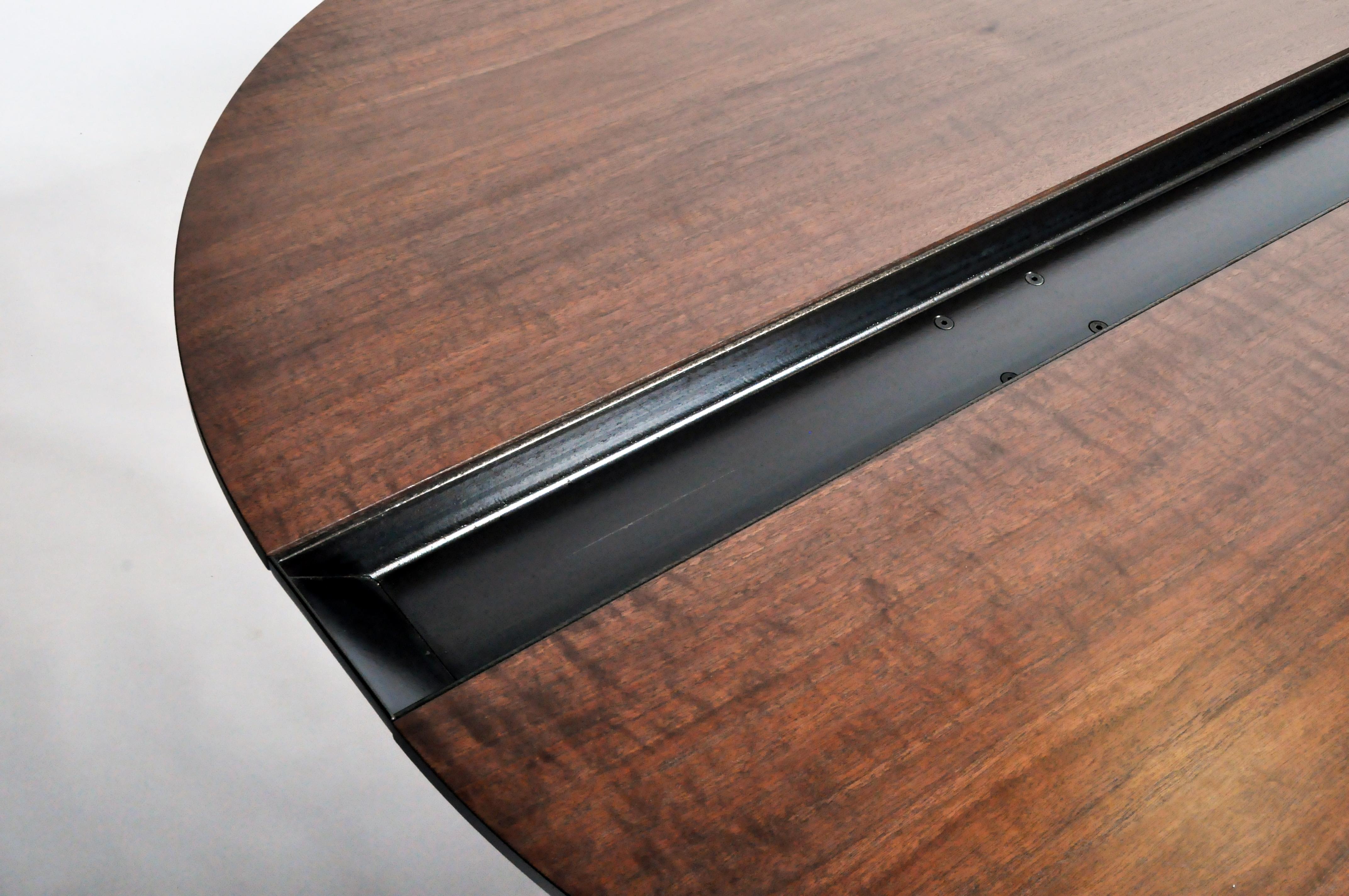 Custom Walnut Table by Modern Industry for the Golden Triangle Chicago 12