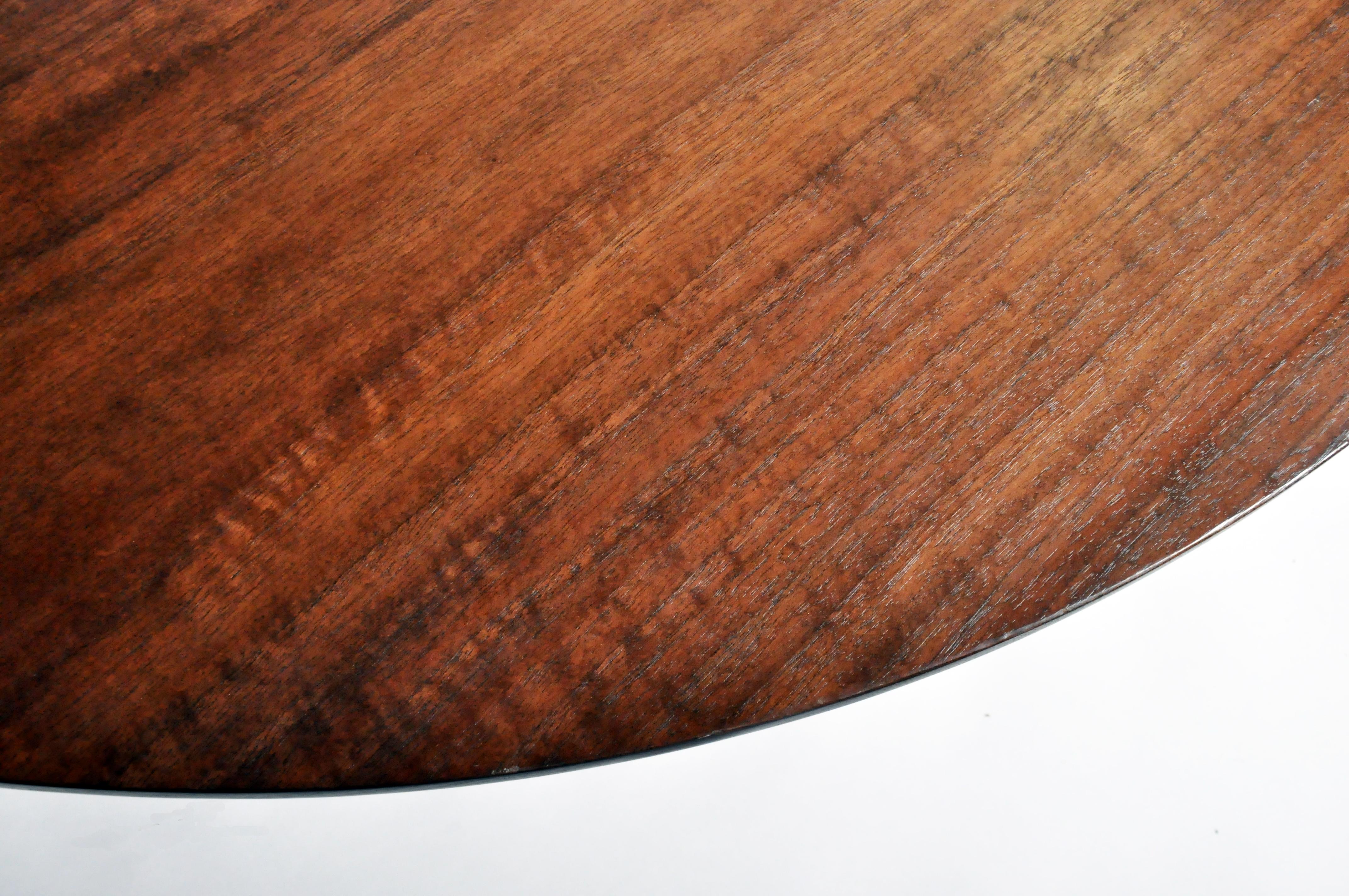 Custom Walnut Table by Modern Industry for the Golden Triangle Chicago 14