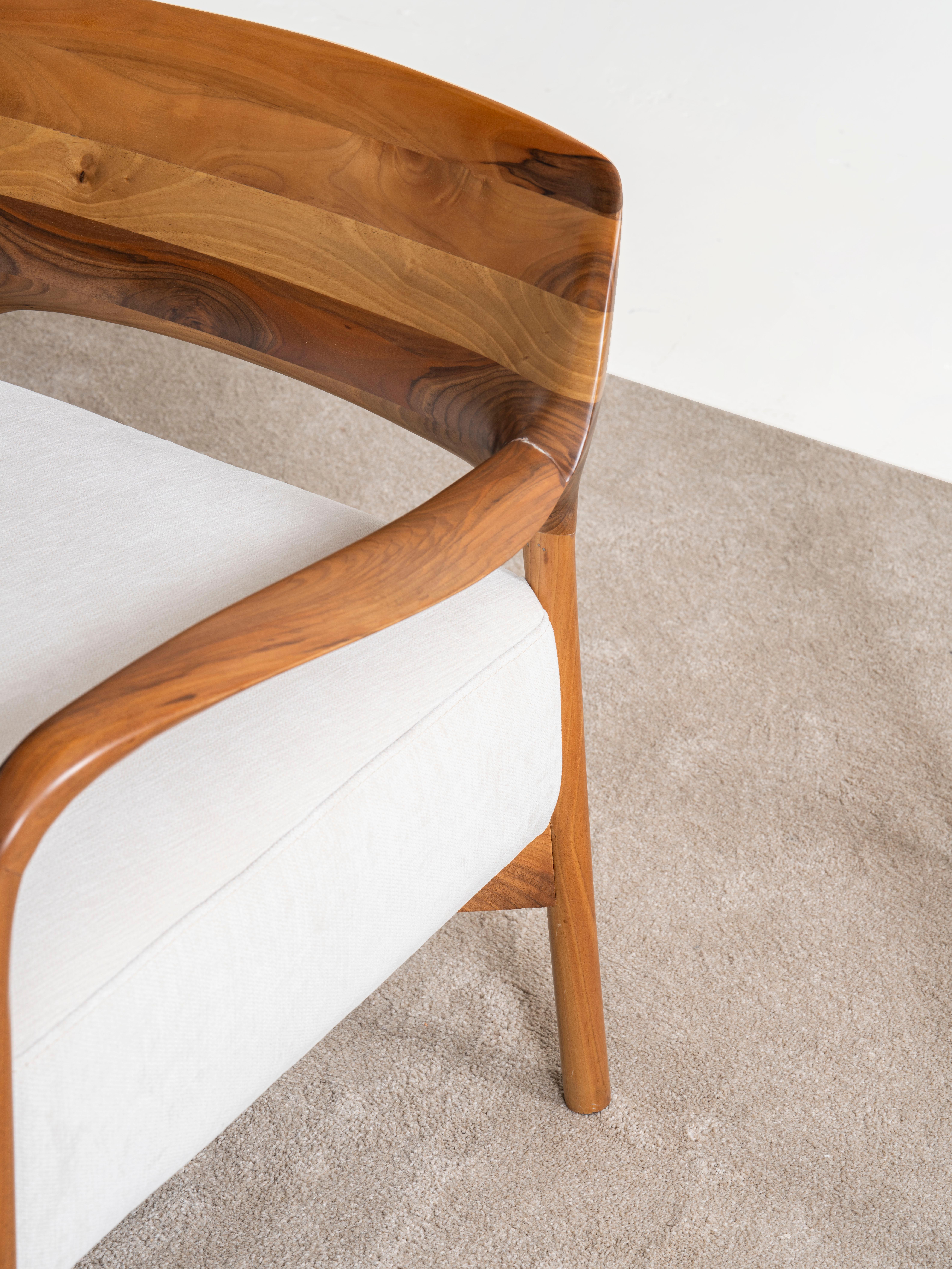 Noyer Fauteuil en Wood Wood sur mesure en vente
