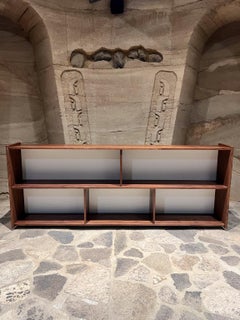 Custom Walnut Wood Bookcase Pablo Romo Ambianic