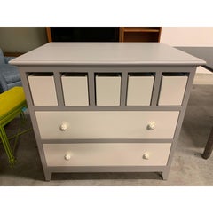 Custom White Contemporary Dresser
