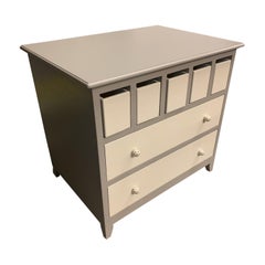 Custom White Contemporary Dresser