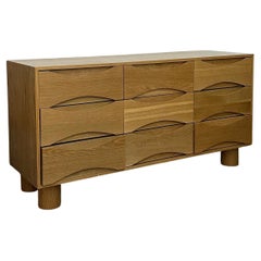 Custom White oak “Ojos” dresser - Floor model in stock