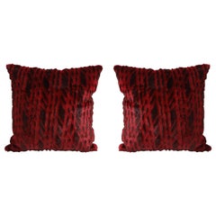 Custom Bordeaux Rex Pillows