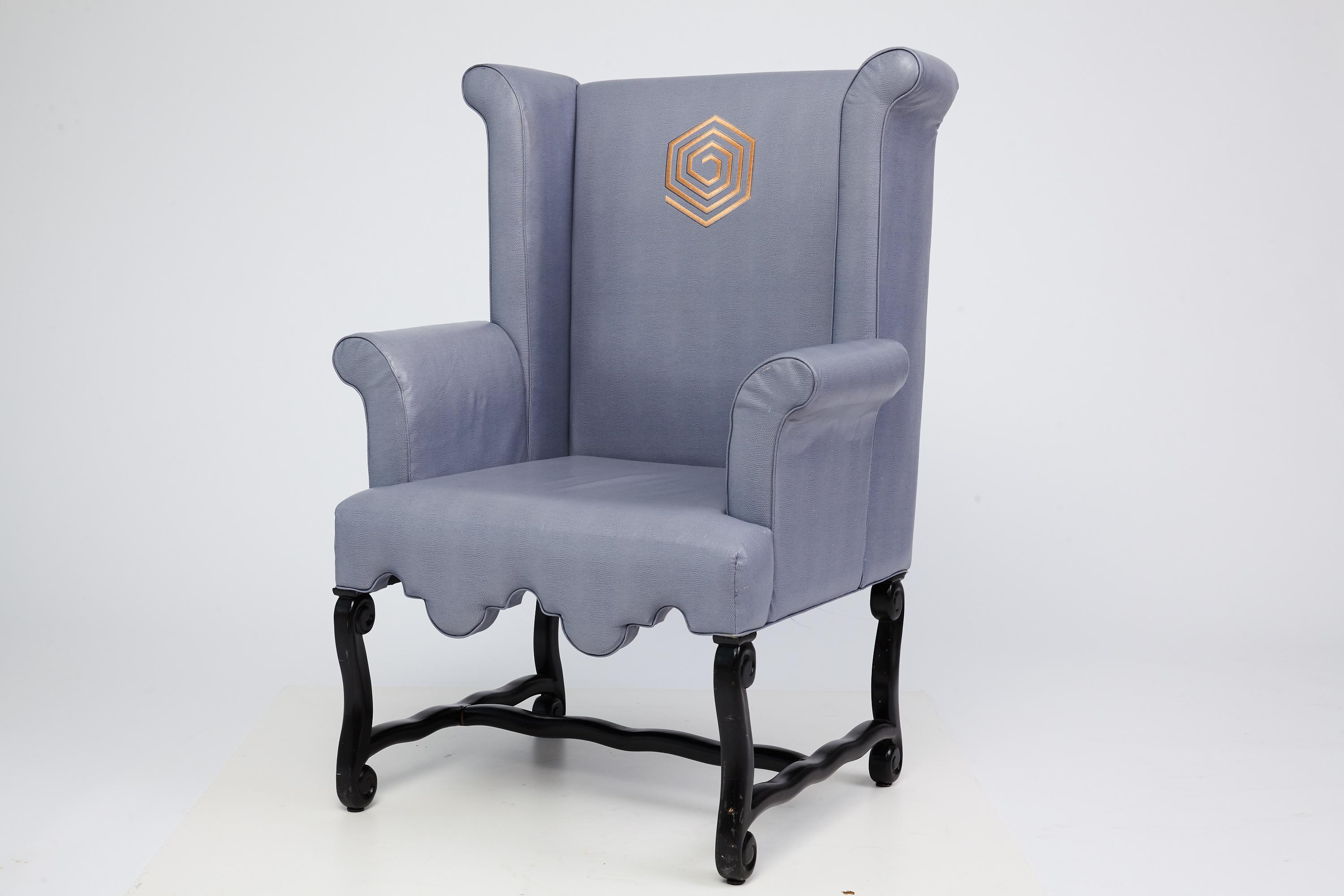 Custom Wingback Chairs by Kelly Wearstler Designed for the Viceroy Miami 3