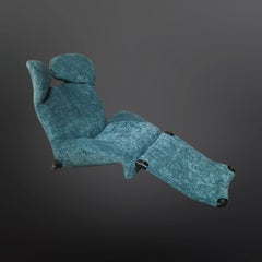 Custom "Wink" lounge chair by Toshiyuki Kita for Cassina, Italy 1980s