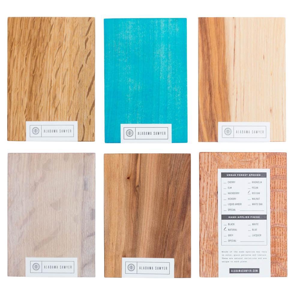 PERSONALIZACIÓN: Muestras de madera - lista de muestras solicitadas en "personalizaciones"