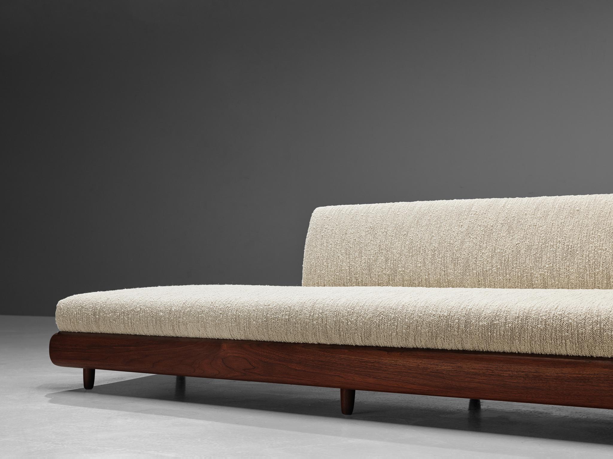 Fabric Customizable Adrian Pearsall 'Boomerang' Sofa