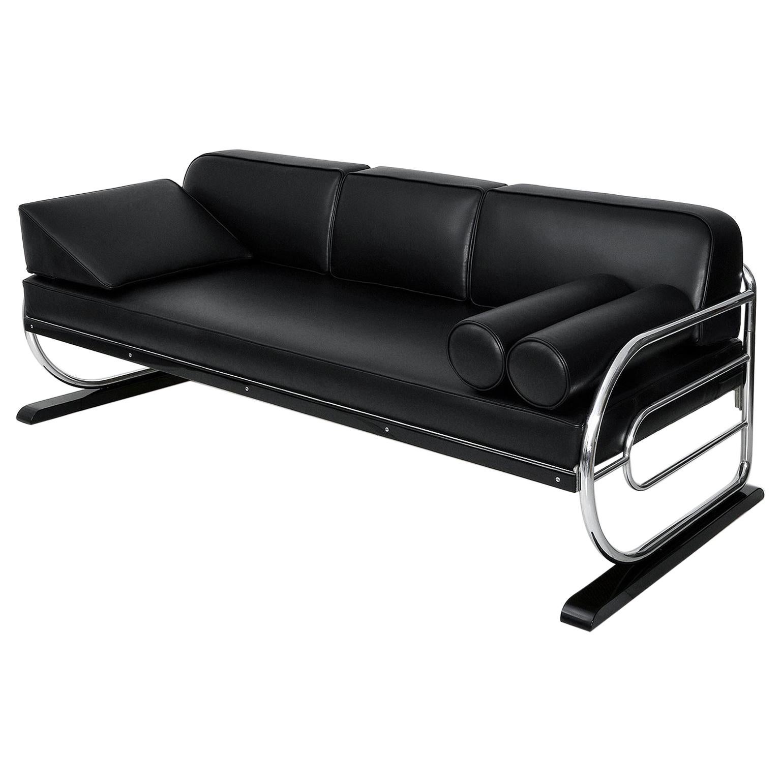 American Art Deco Couch by Modernage New York For Sale at 1stDibs