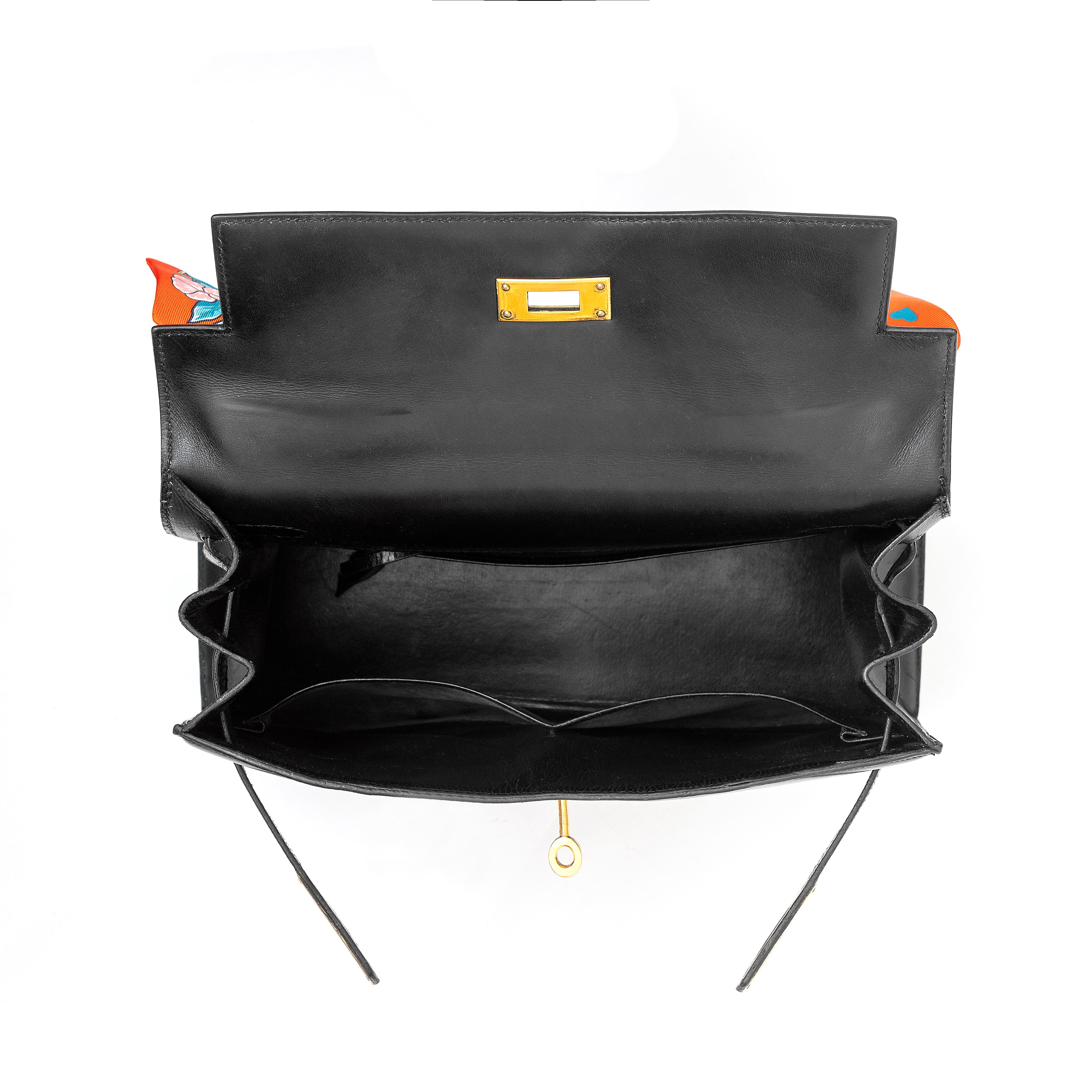 Customised Bandana Print Hermès Kelly en venta 1