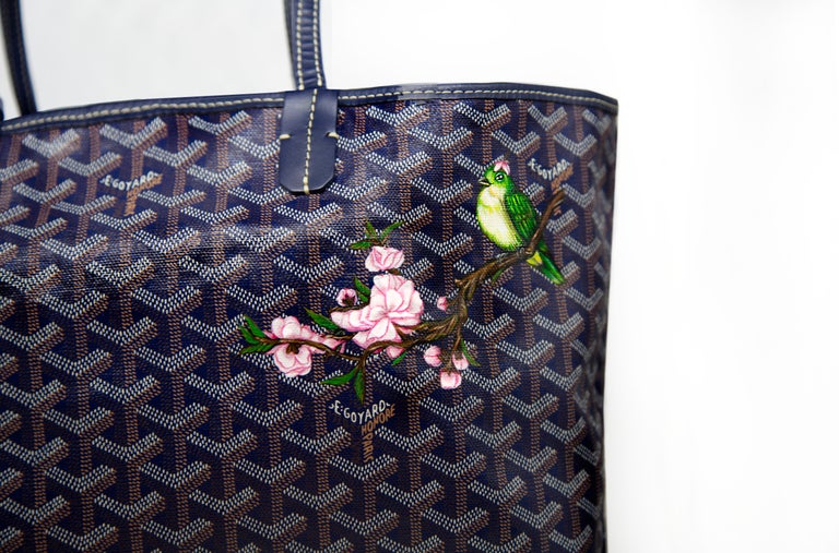 Customised Goyard St Louis Bird Bag