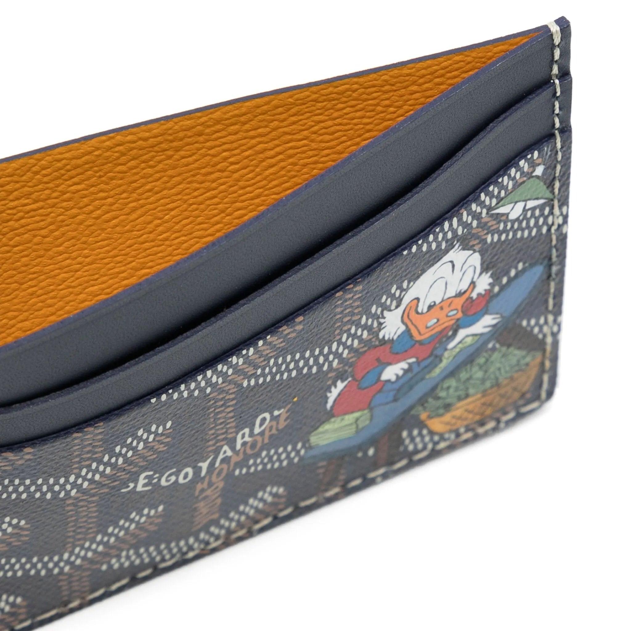 Goyard Customised Navy Saint-Sulpice Cardholder Neuf - En vente à London, GB