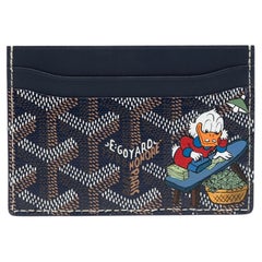 Goyard Customised Navy Saint-Sulpice Cardholder Goyard Customised Navy Saint-Sulpice Cardholder