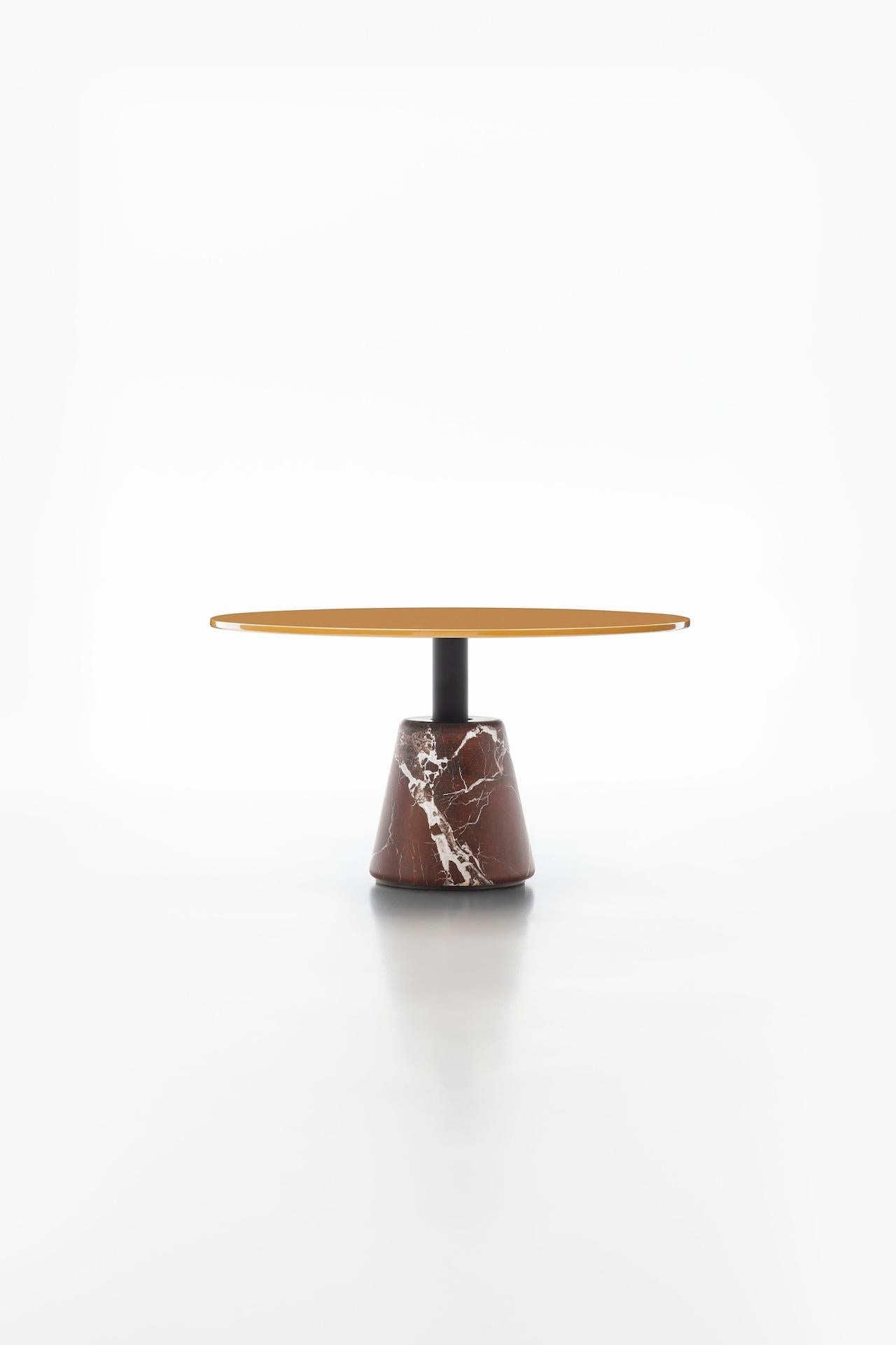 Contemporary Customizable Acerbis Menhir Low Table by Giotto Stoppino, Lodovico Acerbis For Sale