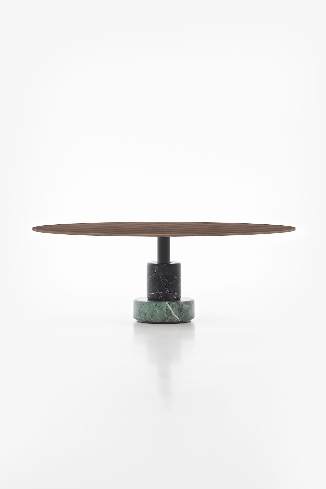 Marble Customizable Acerbis Menhir Low Table by Giotto Stoppino, Lodovico Acerbis For Sale