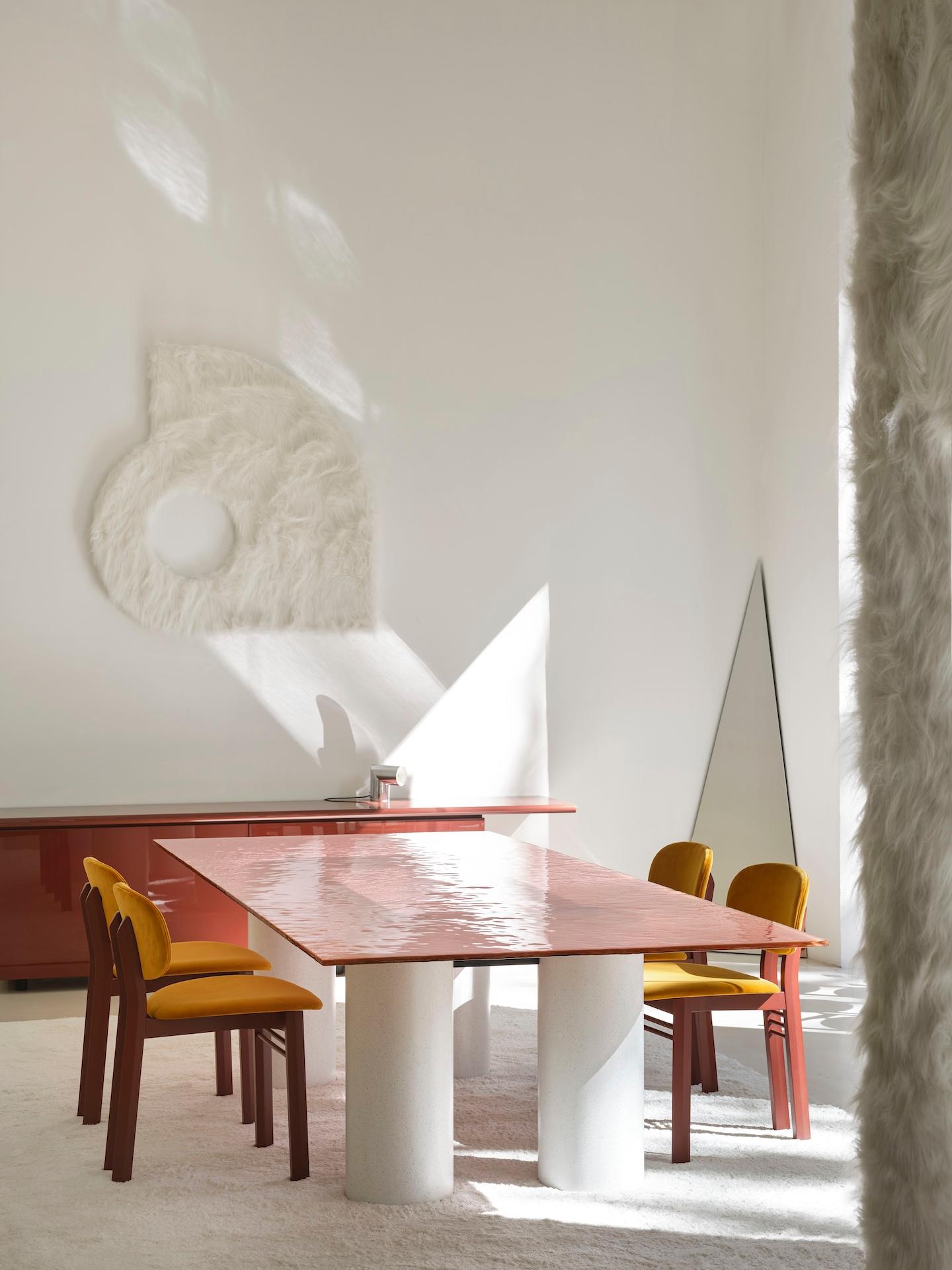 Verre Tably Acerbis Serenissimo personnalisable par Lella et Massimo Vignelli, David Law en vente