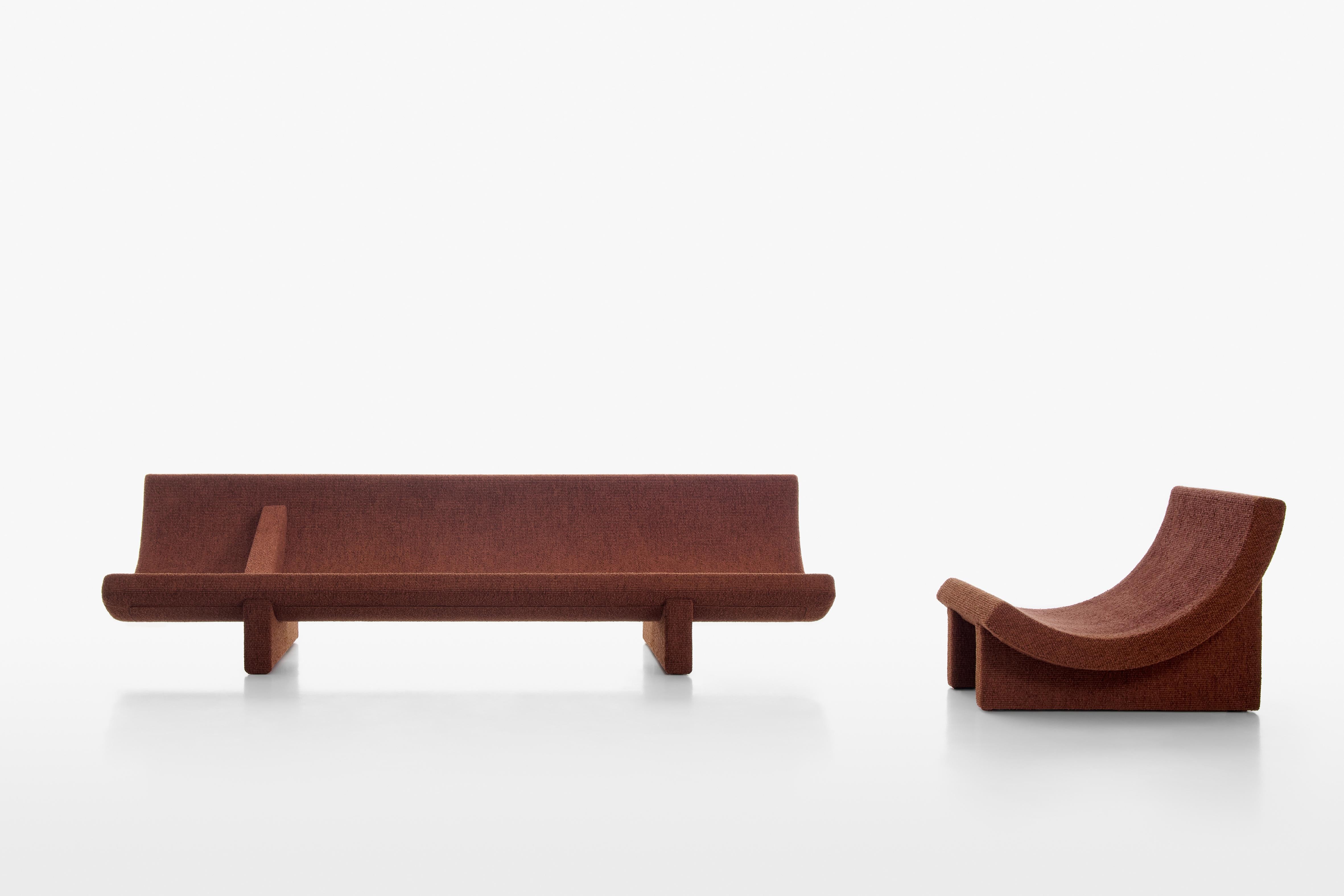 Customizable Acerbis Trench Sofa by  Philippe Malouin For Sale 7