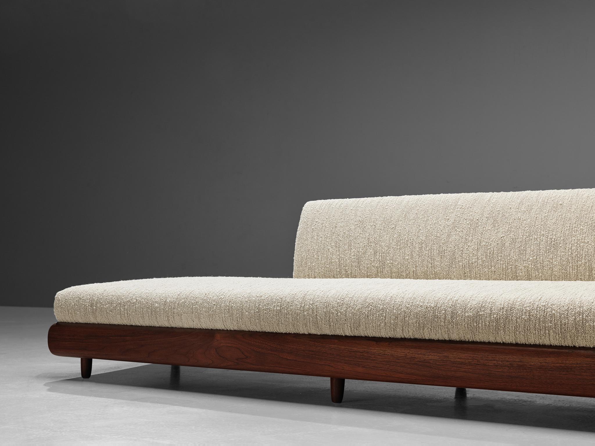Fabric Customizable Adrian Pearsall 'Boomerang' Sofa 2300-S
