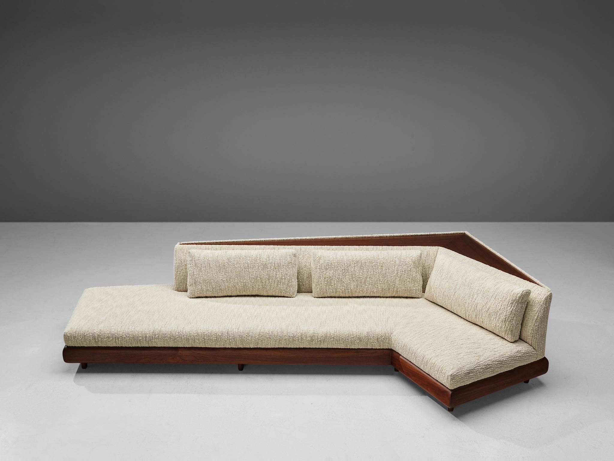 American Customizable Adrian Pearsall 'Boomerang' Sofa 2300-S