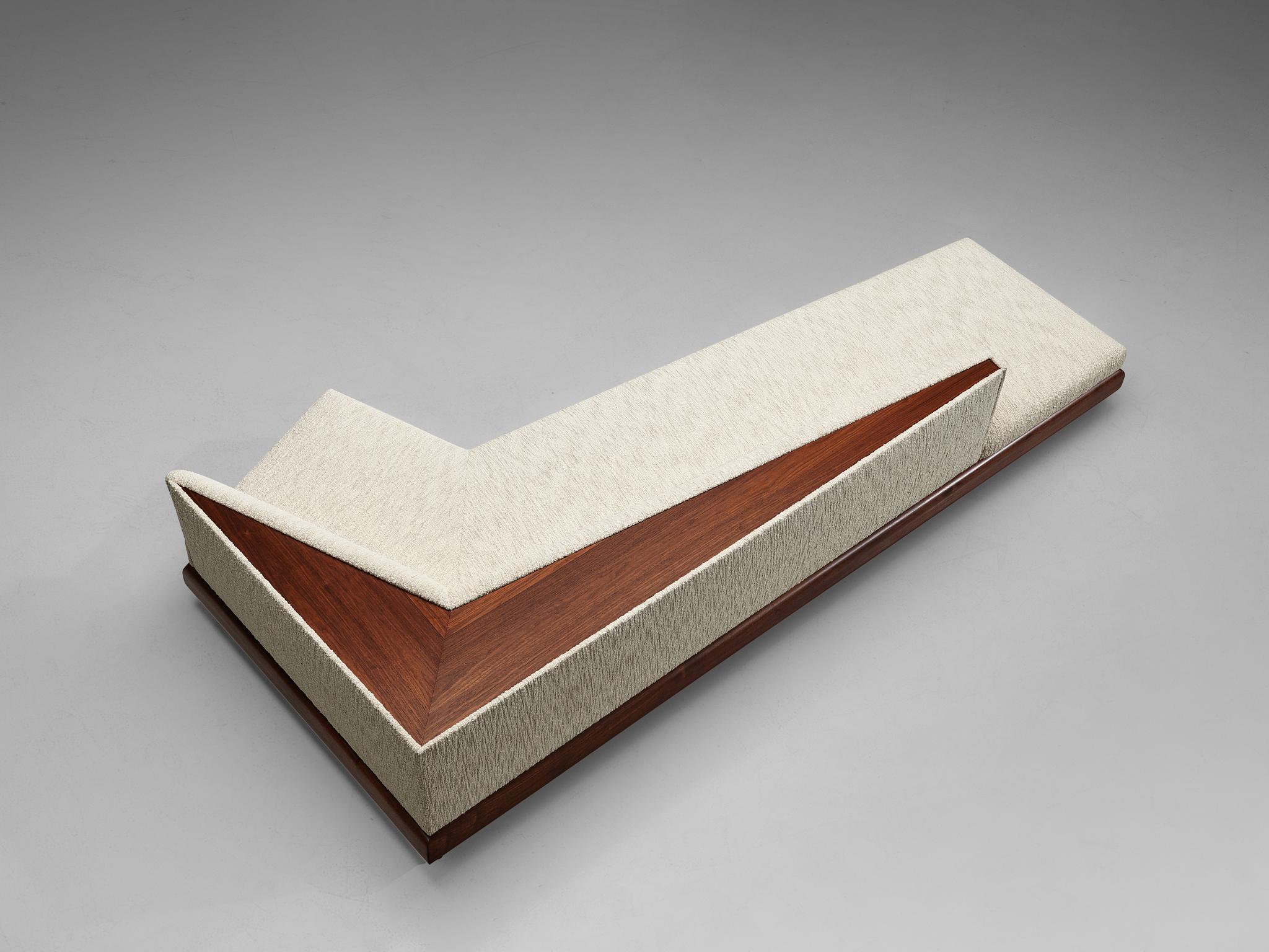 Customizable Adrian Pearsall 'Boomerang' Sofa 2300-S In Good Condition In Waalwijk, NL