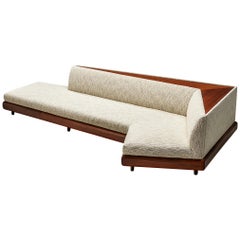 Customizable Adrian Pearsall 'Boomerang' Sofa 2300-S
