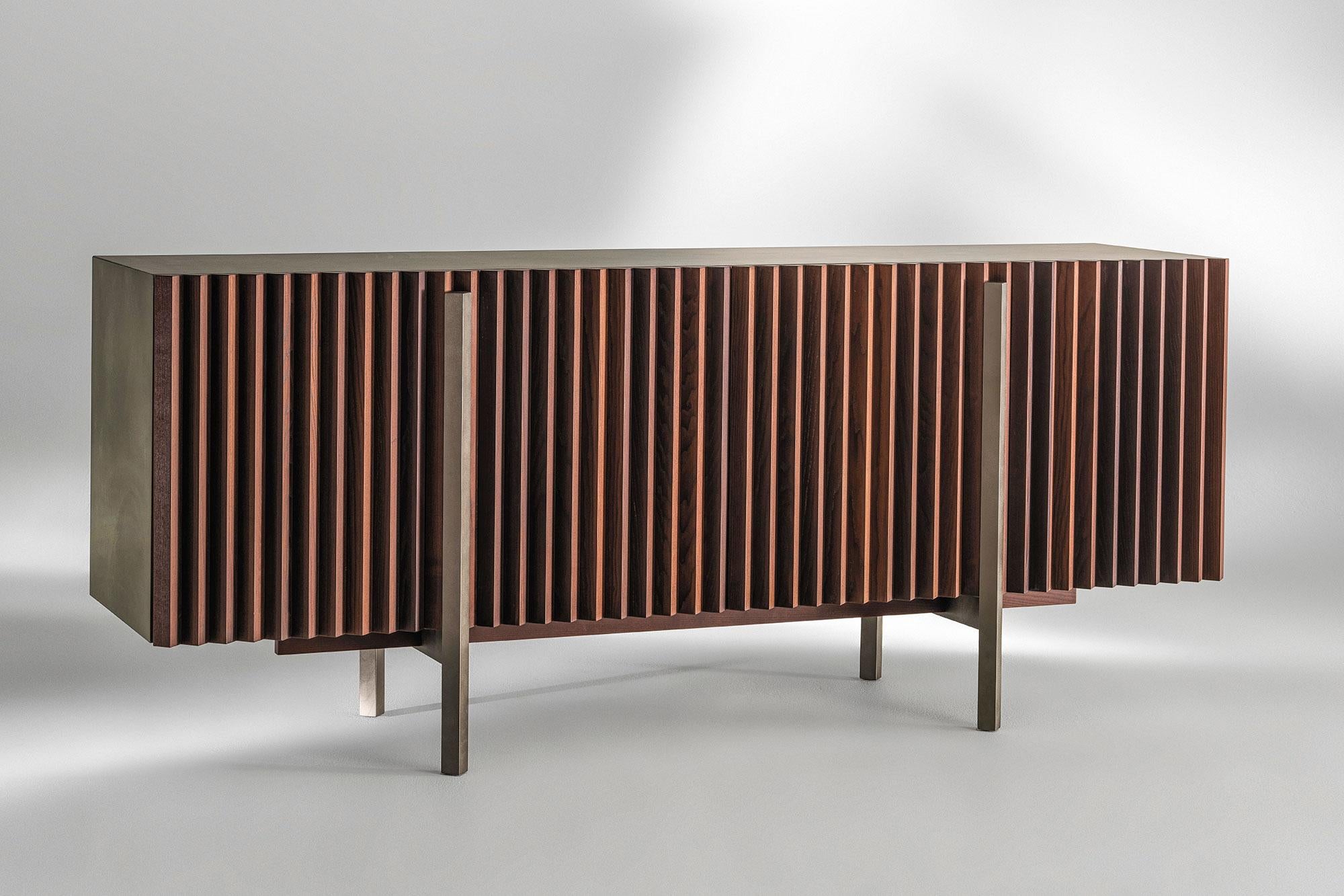 Customizable Albedo Ara Sideboard by Carlo Cumini In New Condition For Sale In New York, NY