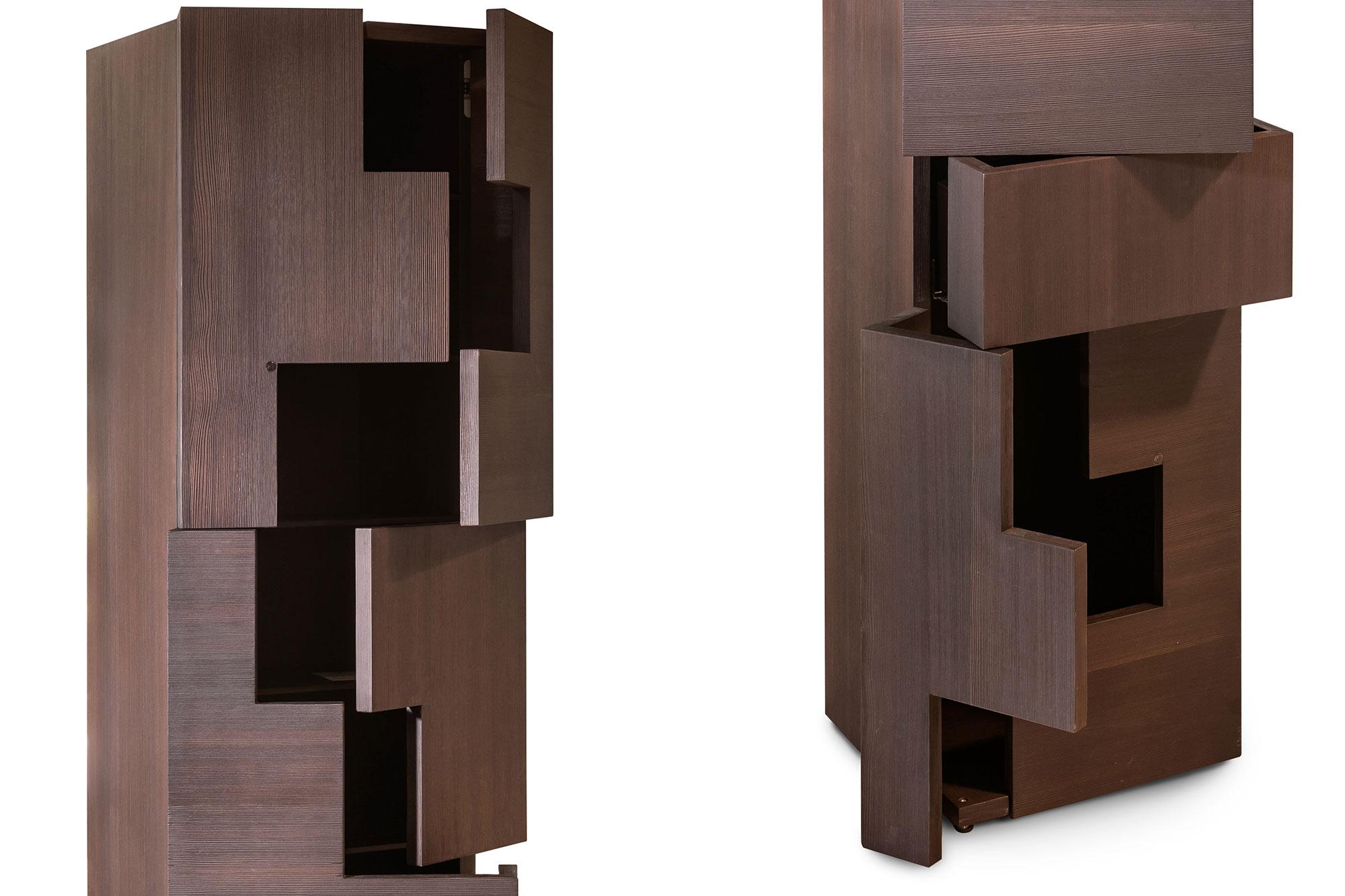 Italian Customizable Albedo Cuzco Sideboard by Carlo Cumini For Sale